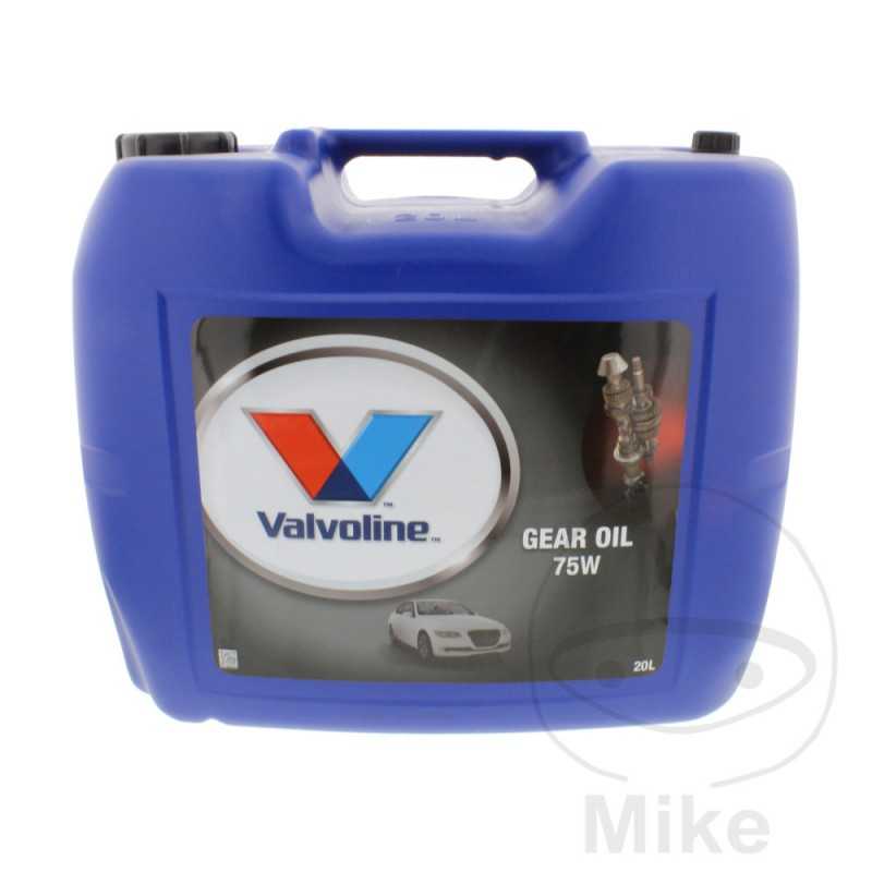 VALVOLINE Aceite sintético engranaje transmisión de coche 75W GEAR 20L 558.03.39