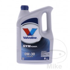 VALVOLINE Aceite de motor sintético para coche 0W30 XL-III C3 5L
 SYNPOWER 558.03.63