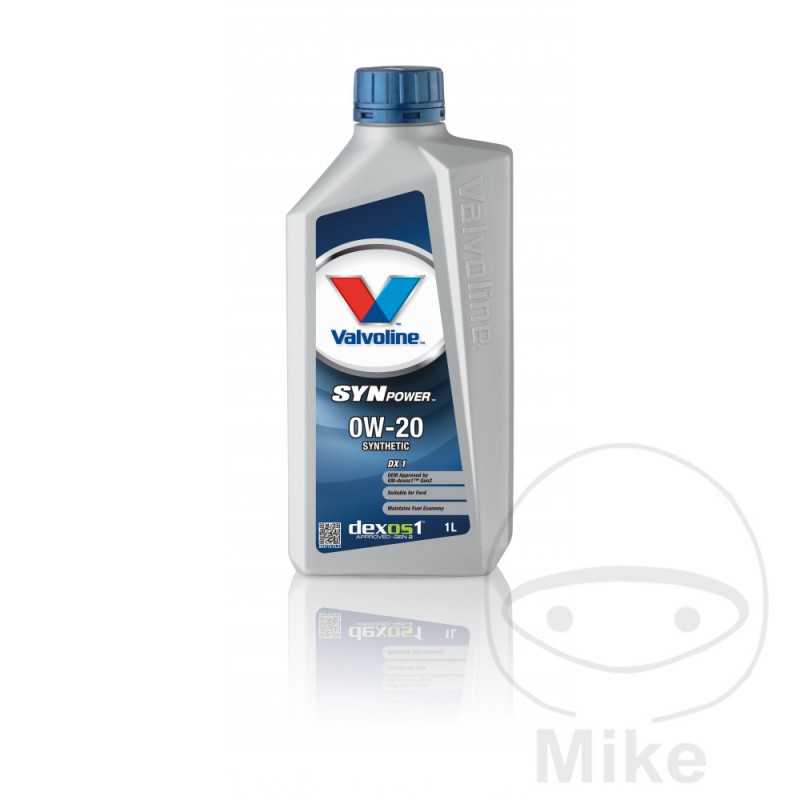 VALVOLINE synthetic car motor oil 0W20 DX1 1L 558.03.75