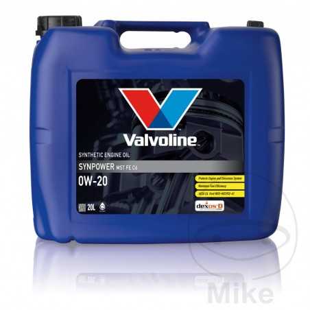 VALVOLINE synthetic car motor oil 0W20 MST C6 20L
 FE SYNPOWER ALTN: 5580341 558.04.17