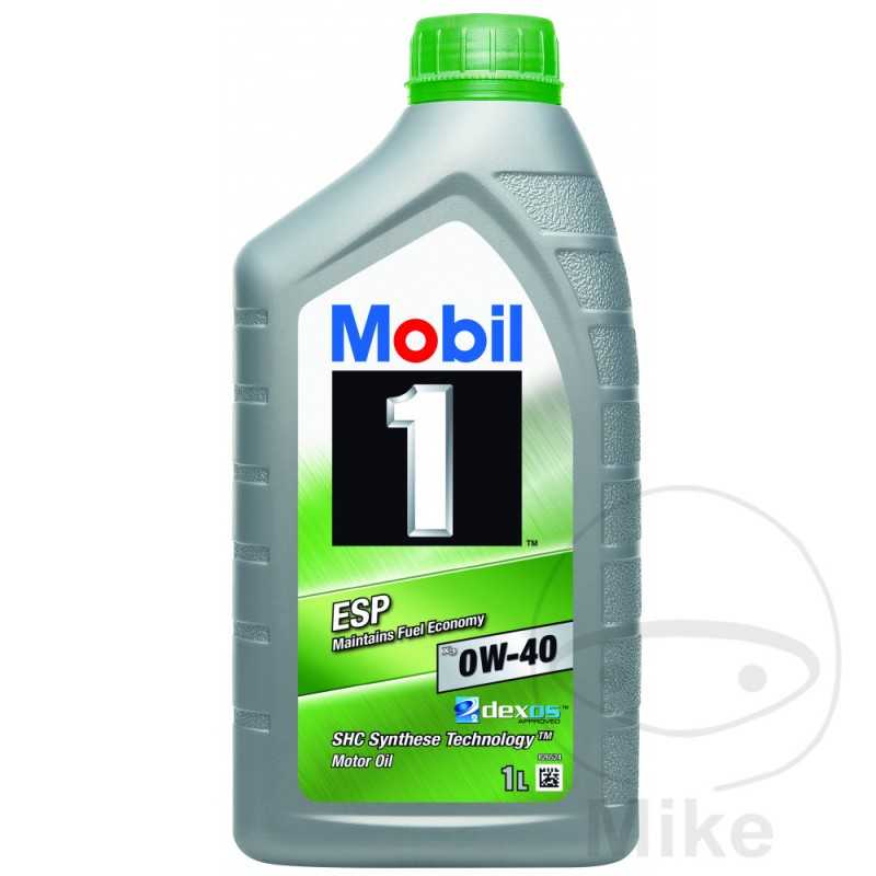 MOBIL Aceite de motor sintético para coche 0W40 ESP X3 1L 558.30.55