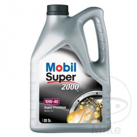 MOBIL Aceite de motor sintético para coche 10W40 SUP 2000 5L 
ALTN: 5580387 558.34.55