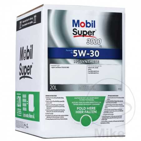 MOBIL Aceite de motor sintético para coche 5W30 20L 
SUP3000X1 FE 558.47.06