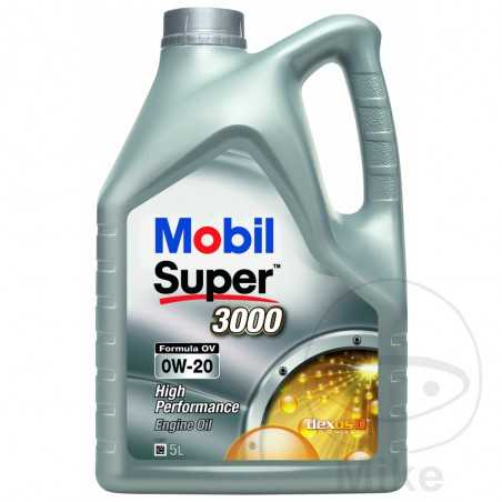 MOBIL synthetic car motor oil 0W20 5L
SUPER 3000 OV 558.47.34
