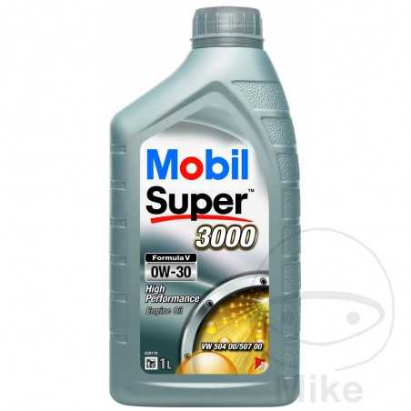 MOBIL Aceite de motor sintético para coche 0W30 1L 
SUPER 3000 V 558.47.37