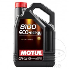 MOTUL Aceite de motor sintético para coche 0W30 4T 5L 
 8100 ECO-NERGY 714.05.09