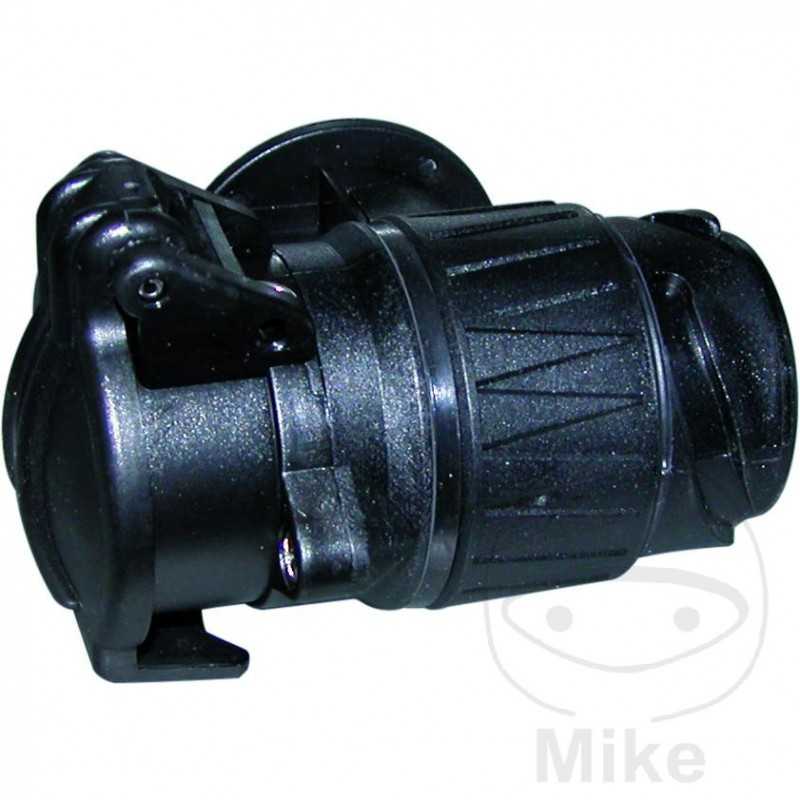 HELLA Adaptador enchufe remolque 13 a 7 polos 12V
 91 MM 146.41.30