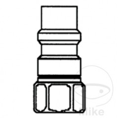 SIN MARCA Racor reacondicionamiento de baja presión para aire acondicionado 1/4 13 MM 272.34.84
