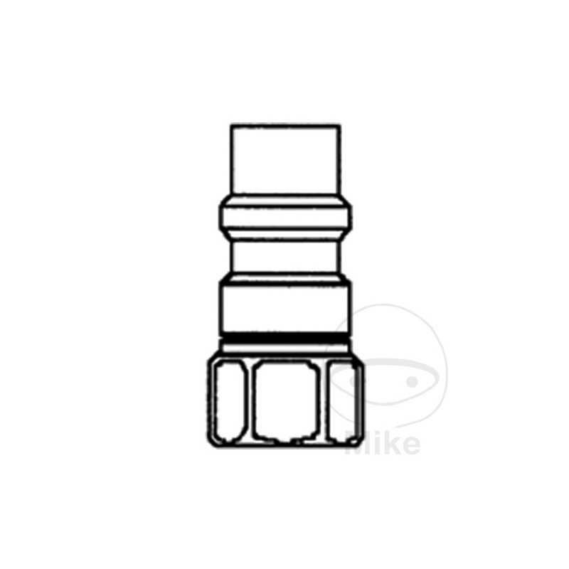 SIN MARCA Low pressure retrofit fitting for air conditioning 1/4 13 MM 1/4 13 MM 272.34.84