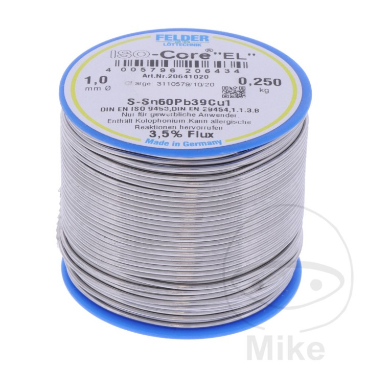 FELDER coil wire for welding 250 GR 1.0 487.18.36