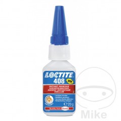 LOCTITE Instant glue 408 20 GR 
PLASTIC 408 20 GR 
PLASTIC 557.41.05