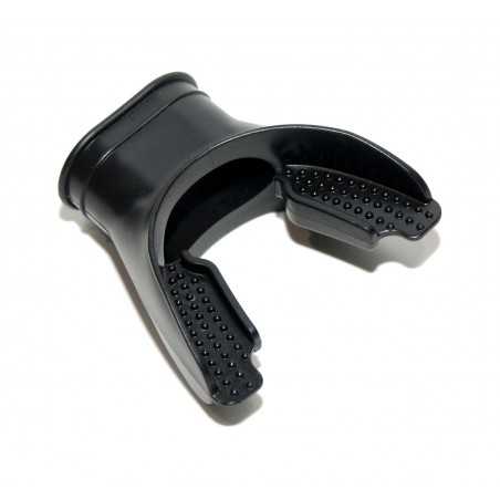 cressi diving regulator mouthpiece, medium hardness pvc, reinforced lugs
