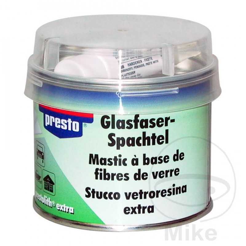 PRESTO Fiberglass putty + Hardener PRESTOLITH EXTRA 2K 250 GR 565.10.13