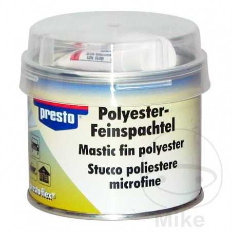 PRESTO Fine putty + Hardener PRESTOFLEX 2K 250 GR 565.10.21