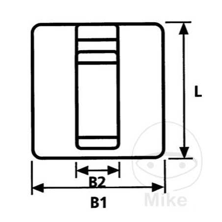 HERTH+BUSS Clip de sujección poliamida 19 MM R6 158.29.31