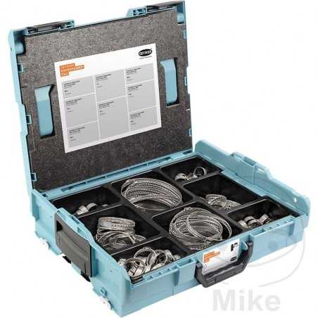 OETIKER Kit abrazadera de banda doble gancho + maletín Ø 24 - 120 MM (124U) 467.01.72