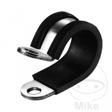 HELLA Abrazadera con perfil de goma 25 MM RSGU 1 25/15 467.70.68