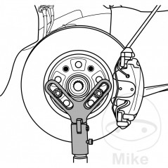 GEDORE wheel hub support KL-0145-120 D  30 MM 617.00.26
