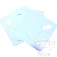 KS TOOLS Set plantillas de enmascarar - Acero (3U) 627.00.75