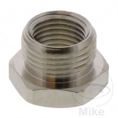 AC HYDRAULIC Unión roscada para gato de eje SD 20/26 3/8I-1/4A 652.08.25