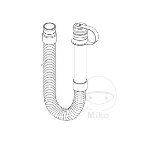 SCRUBTEC Manguera de desague para lavadora pisos 343E / B - 343.2 E 665.00.42