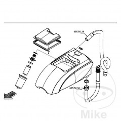 JMP Manguera de desague para lavadora pisos FOR REX 510 665.50.30