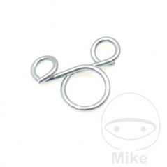 JMP Set abrazaderas de manguera combustible galvanizadas Ø 7 MM (20U) 736.98.12