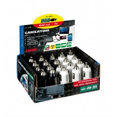 LAMPA Cargador de mechero USB 12/24V 1000MA LAM38950-A