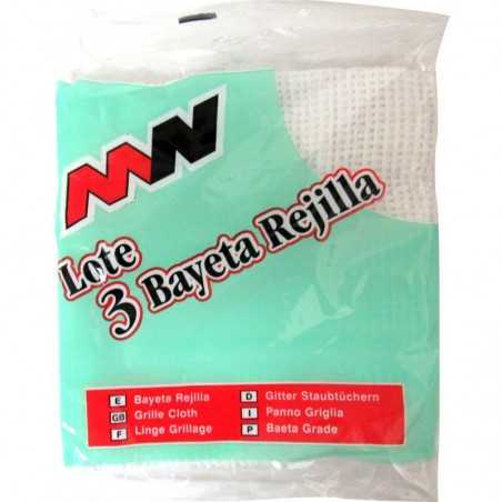 MN Kit 3 bayetas rejilla limpieza coche 18219