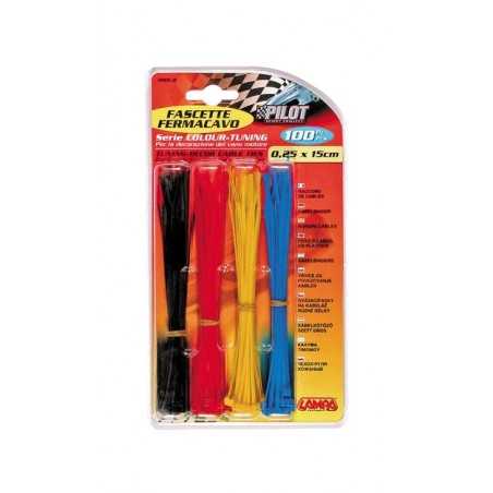 LAMPA Blister with 100 cable ties 0,25X15 CM 0,25X15 CM LAM70018