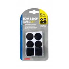 LAMPA Pack of 12 velcro adhesive stickers LAM70014