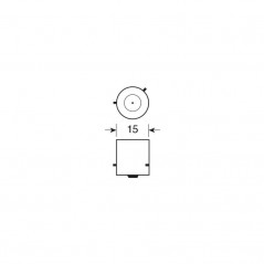 LAMPA Caja 10 lámparas bombillas 1 filamento homologada PY21W 24V 21W E (10UD) LAM98220