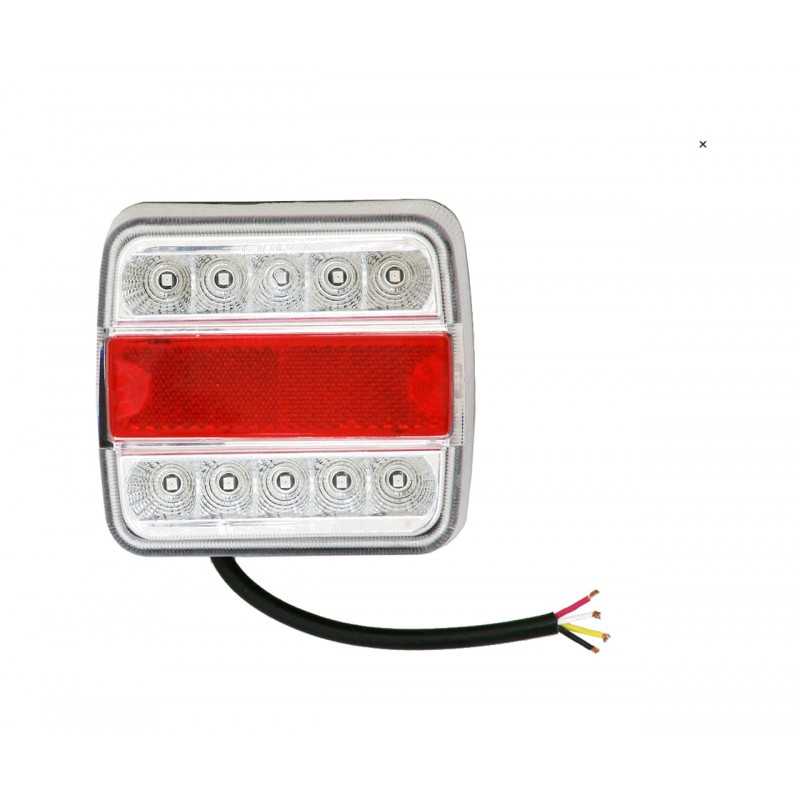 CARPRISS Box 10 rear lights for trailer LED 10X10X4 CM 71513913