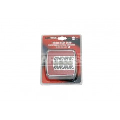 CARPRISS Box of 10 taillights right side for trailer LED 10 6X10X3,5 CM 12/24V IP67 15 71513914
