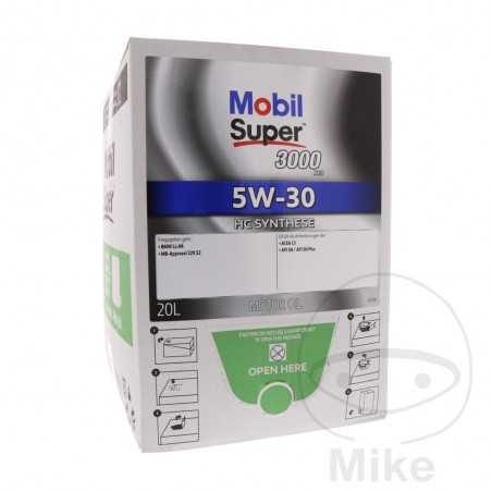 MOBIL Aceite de motor sintético para coche SUPER 3000 XE1 5W-30 20L 558.03.44