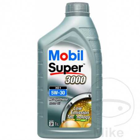 MOBIL Aceite de motor sintético para coche SUPER 3000 XE1 5W-30 1L 558.03.45