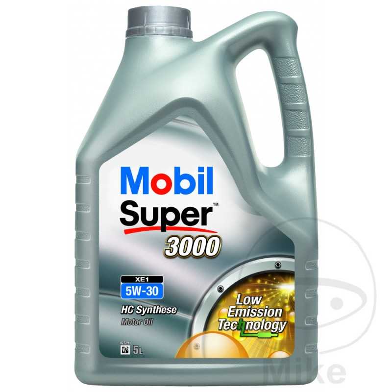 MOBIL synthetic car motor oil SUPER 3000 XE1 5W-30 5L SUPER 3000 XE1 5W-30 5L 558.03.46