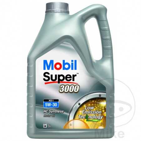 MOBIL synthetic car motor oil SUPER 3000 XE1 5W-30 5L SUPER 3000 XE1 5W-30 5L 558.03.46