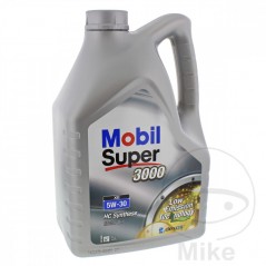 MOBIL Aceite de motor sintético para coche SUPER 3000 XE 5W-30 5L 558.52.03
