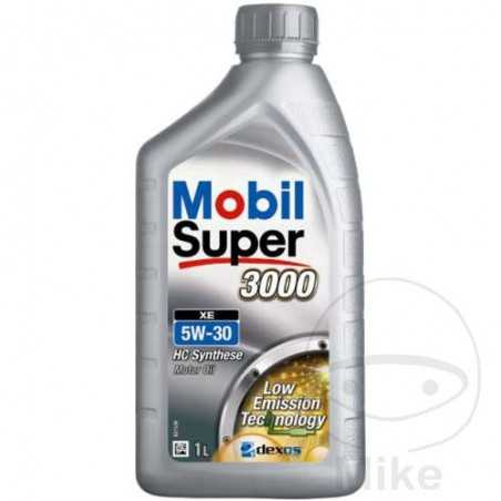 MOBIL Aceite de motor sintético para coche SUPER 3000 XE 5W-30 1L 558.52.60