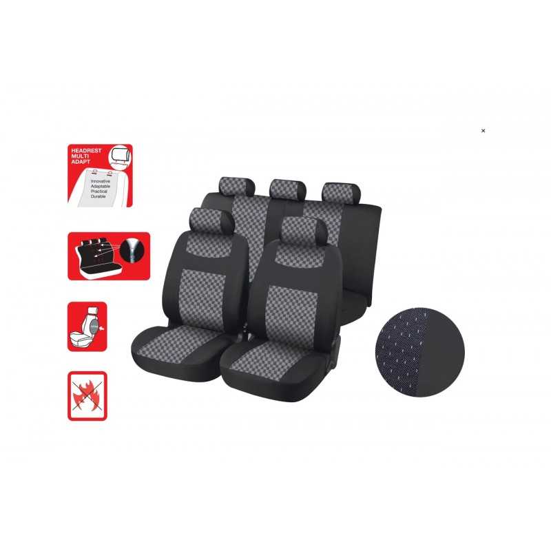 CARPRISS Juego 11 fundas asiento para coche ANNECY 79323408