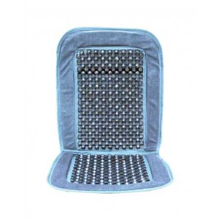 CARPRISS Respaldo bolas madera cubre asiento cenefa acolchada 70323219