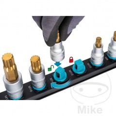 HAZET Carril de enganche con vacío magnetico corto 1/2Z 606.01.70