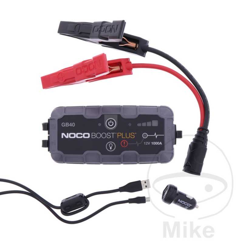 NOCO portable car jump starter BOOSTER GB40
12V 1000A BOOSTER GB40
12V 1000A 609.01.63