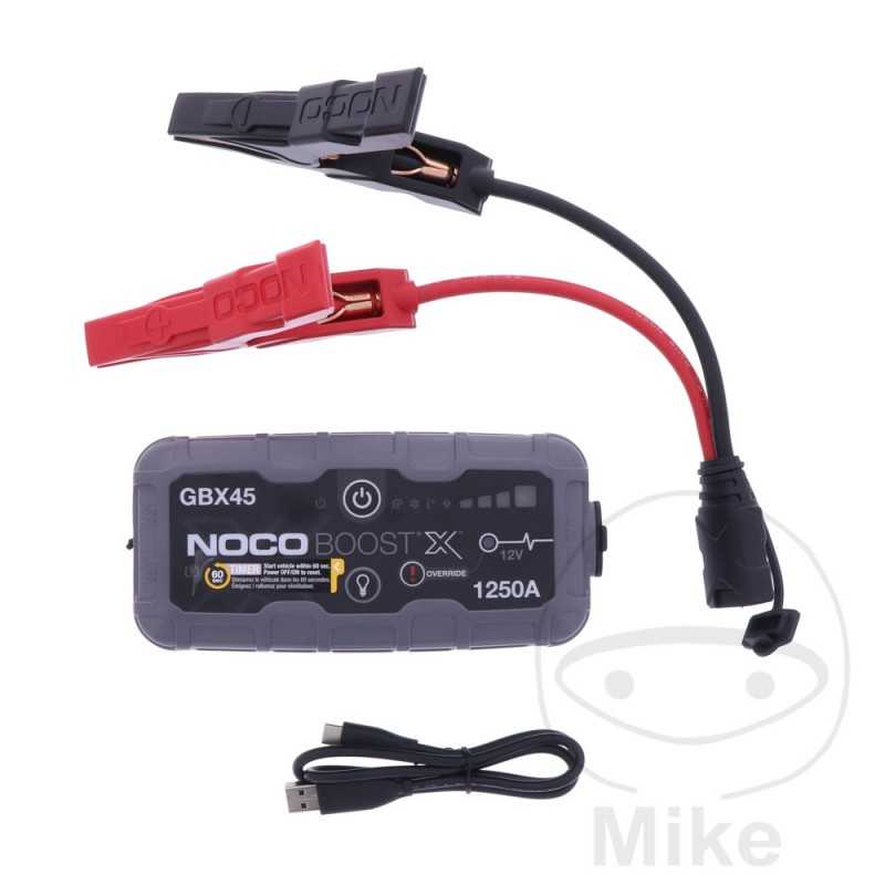 NOCO portable car jump starter BOOSTER GBX45
12V 1250A BOOSTER GBX45
12V 1250A 609.03.39