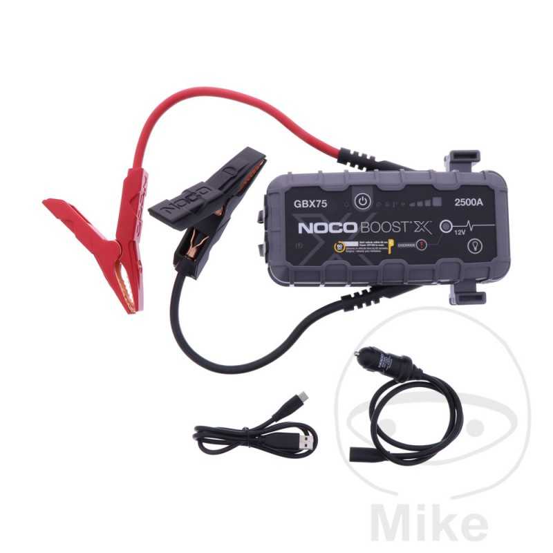 NOCO Arrancador portátil de batería para coche BOOSTER GBX75
12V 2500A 609.03.41