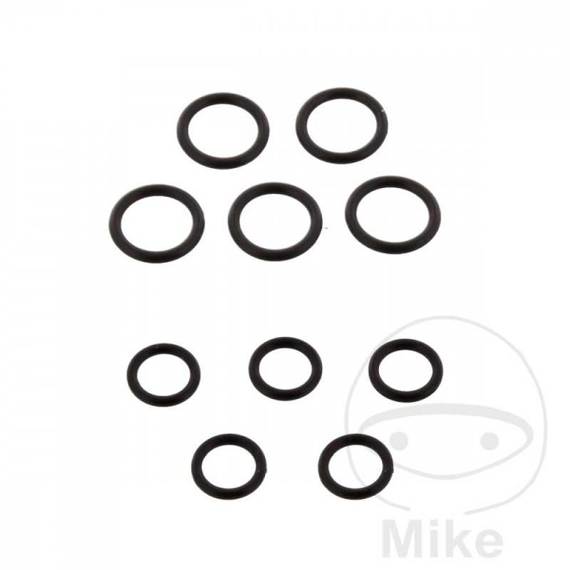 SIN MARCA Kit 5 rubber gaskets 8+10 MM 6320005 8+10 MM 6320005 632.00.11