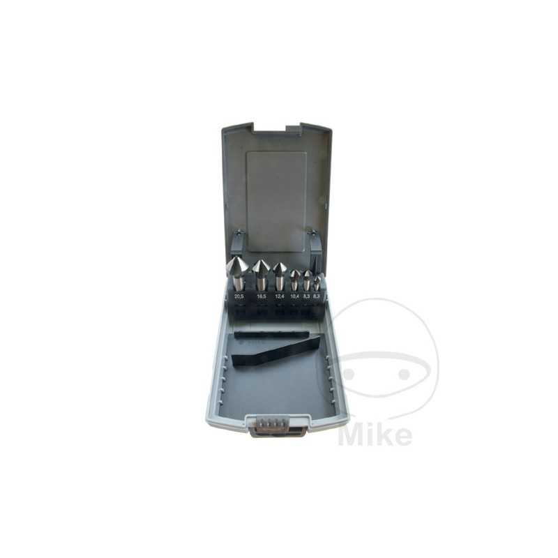 SIN MARCA Set of 6 conical countersink drill bits 6.3-20.5 MM 6.3-20.5 MM 644.27.50