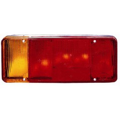 IPARLUX Tulipa de piloto trasero izquierdo para camiones y lorries en color ámbar rojo 16422011