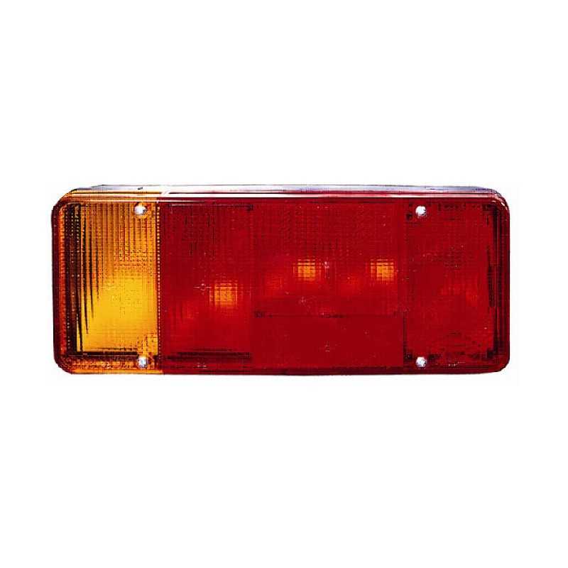 IPARLUX Tulipa de piloto trasero izquierdo para camiones y lorries en color ámbar rojo 16422011